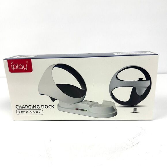 Iplay Charging Dock For P-S VR2, White and Black New - Picture 1 of 5